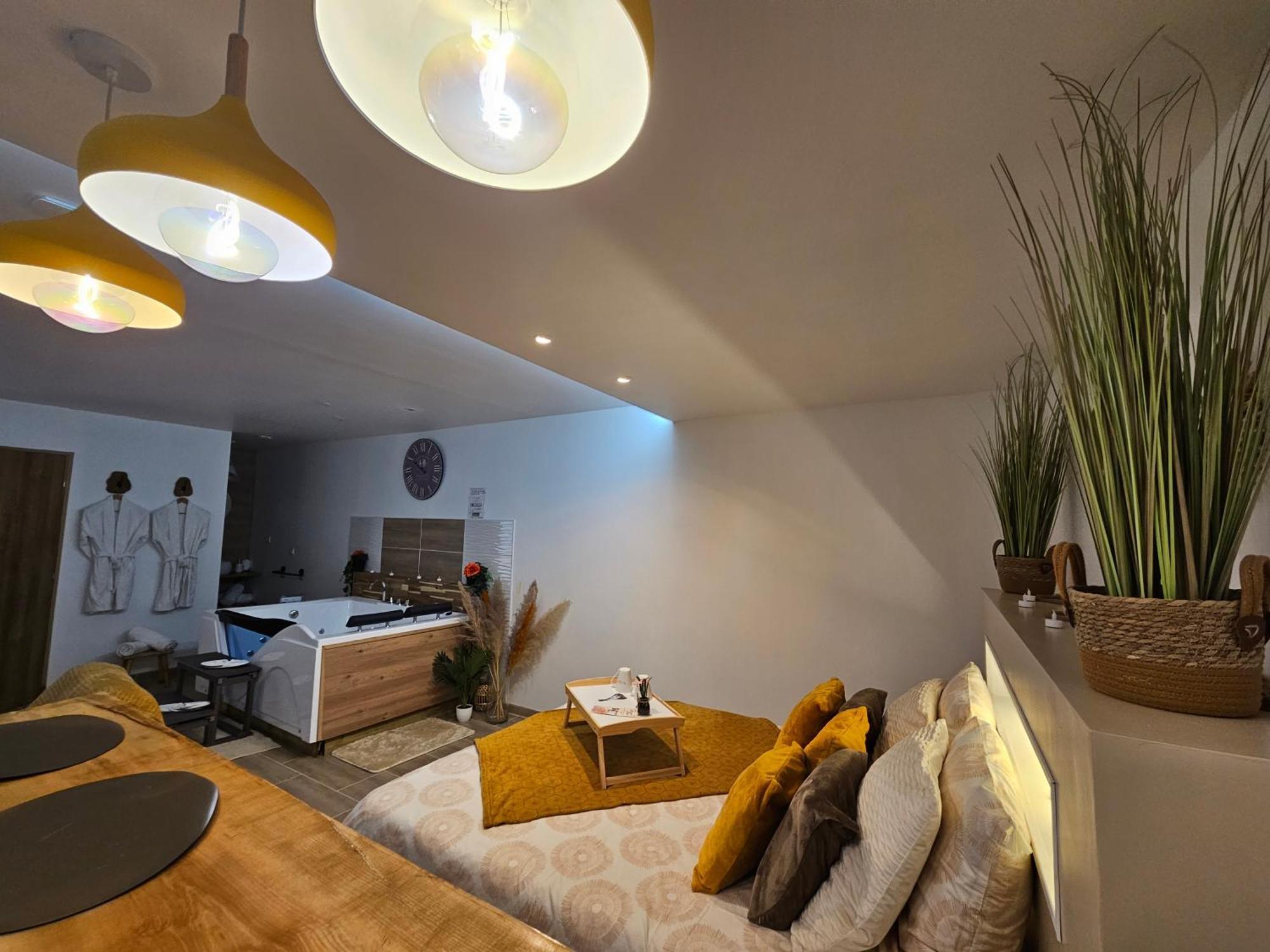 Studio Design Cocon Spa Prive A Deux Pas De Lille Bassee Exterior foto